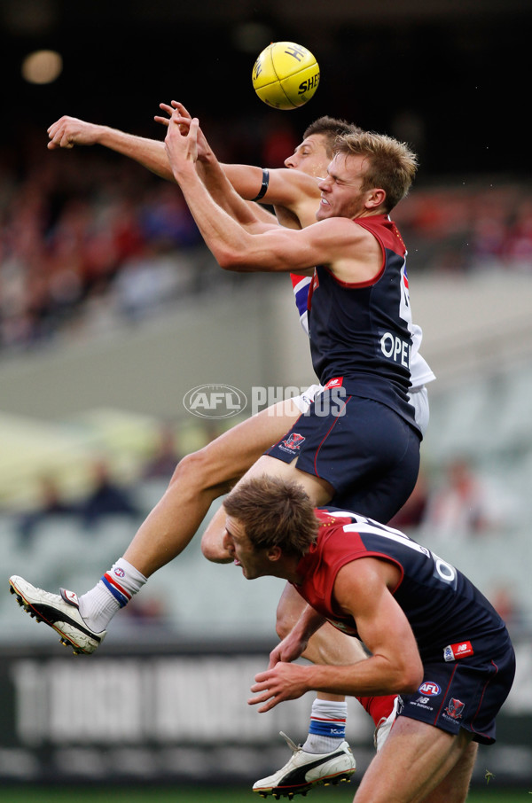 AFL 2012 Rd 04 - Melbourne v Western Bulldogs - 254569