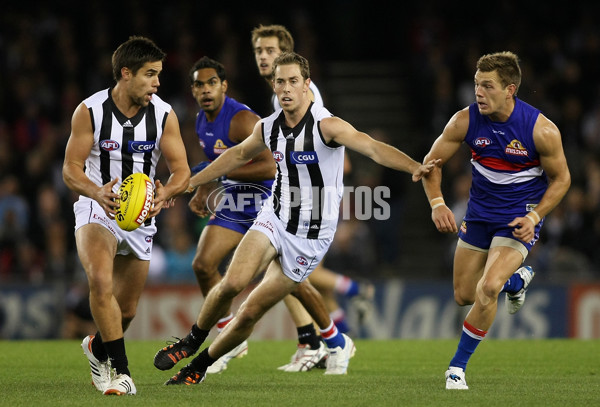 AFL 2012 Rd 06 - Western Bulldogs v Collingwood - 255795