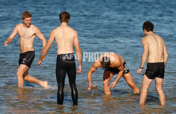 AFL 2012 Training - Collingwood Recovery 080512 - 256569