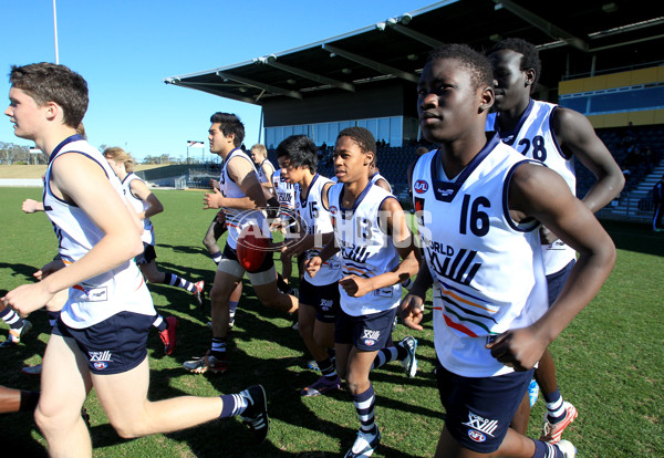 AFL 2011 NAB Under 16 Championships - NT v World XVIII - 236944