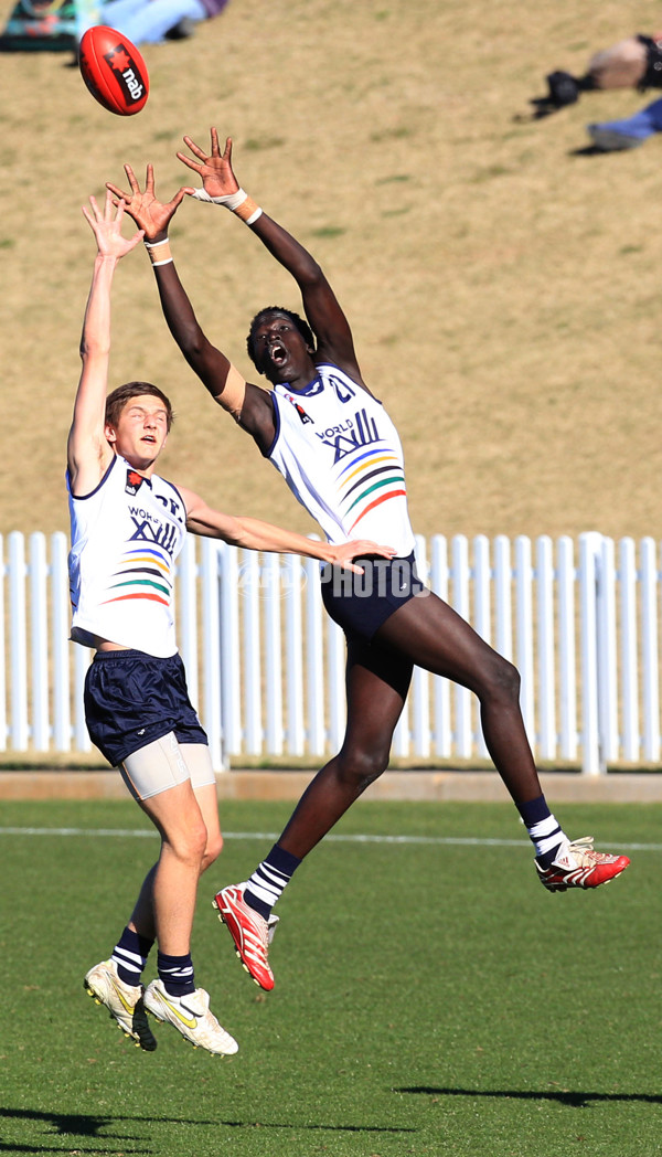 AFL 2011 NAB Under 16 Championships - NT v World XVIII - 236953