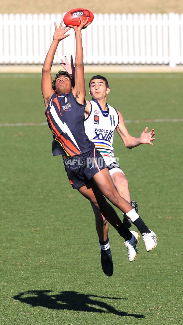 AFL 2011 NAB Under 16 Championships - NT v World XVIII - 236945