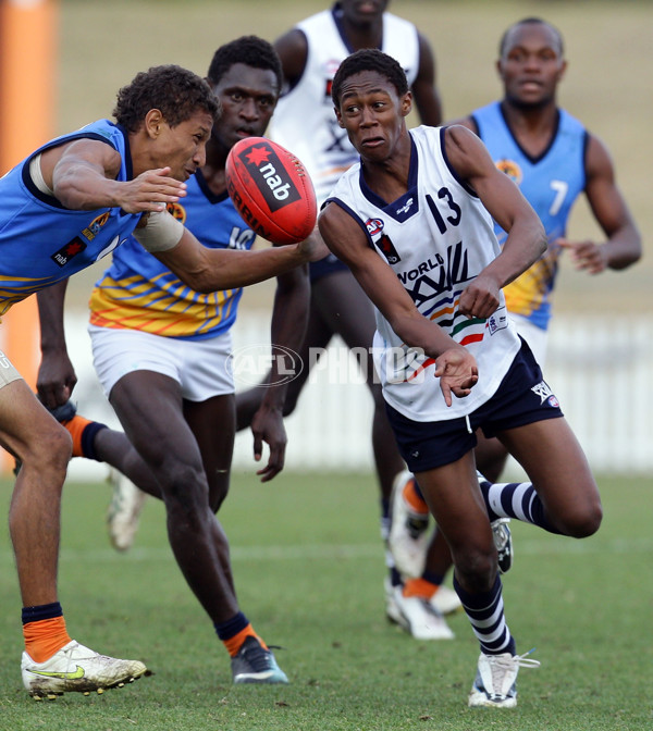 AFL 2011 NAB Under 16 Championships - South Pacific v World - 237293