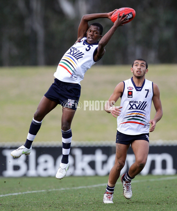 AFL 2011 NAB Under 16 Championships - South Pacific v World - 237289