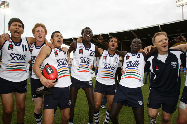 AFL 2011 NAB Under 16 Championships - South Pacific v World - 237281