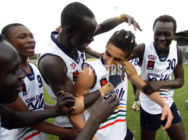 AFL 2011 NAB Under 16 Championships - South Pacific v World - 237300