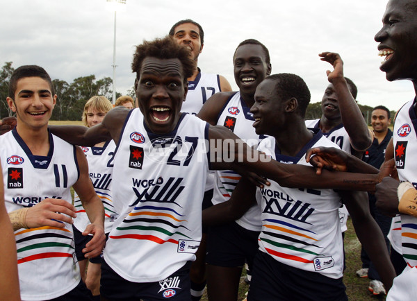 AFL 2011 NAB Under 16 Championships - South Pacific v World - 237299