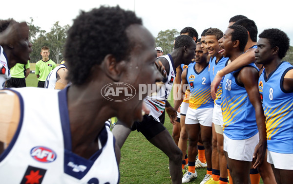 AFL 2011 NAB Under 16 Championships - South Pacific v World - 237400