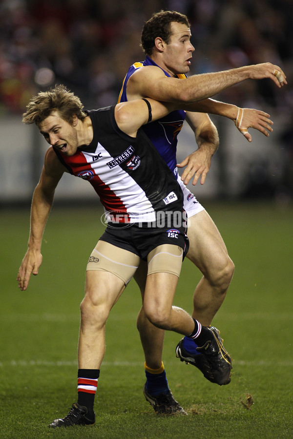 AFL 2011 Rd 17 - St Kilda v West Coast - A-33684224