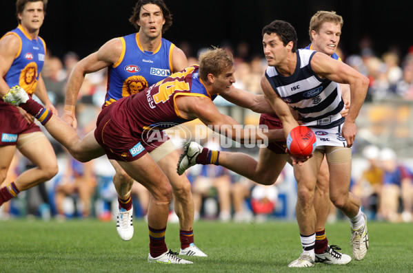 AFL 2011 Rd 17 - Lions v Geelong - 237674
