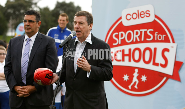 AFL 2011 Media - Coles AFL Schools Program Launch - 237762