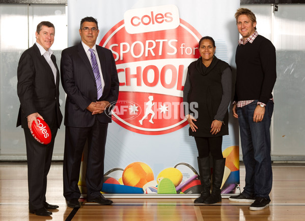 AFL 2011 Media - Coles AFL Schools Program Launch - 237766