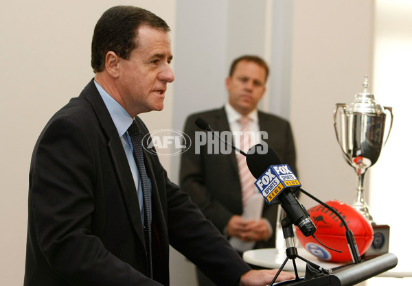 AFL 2011 Media - International Cup Launch - 239808