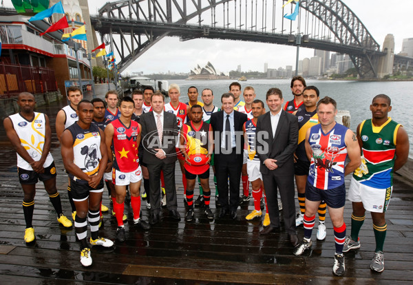 AFL 2011 Media - International Cup Launch - 239765
