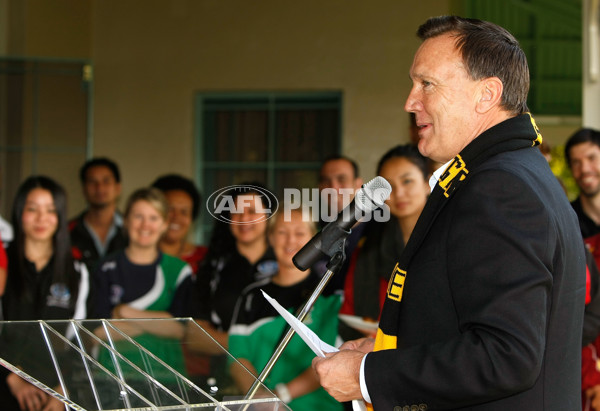 AFL 2011 Media - International Cup Kirribilli House Visit - 240499