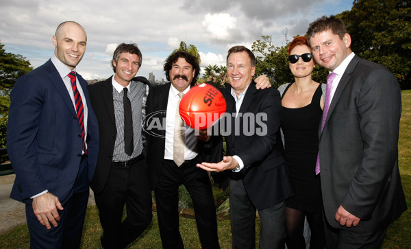 AFL 2011 Media - International Cup Kirribilli House Visit - 240512