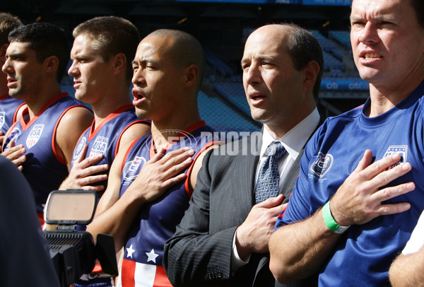 AFL 2011 Media - International Cup South Africa v USA - 241243