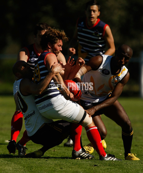 AFL 2011 Media - International Cup Peace Team v France - 241347