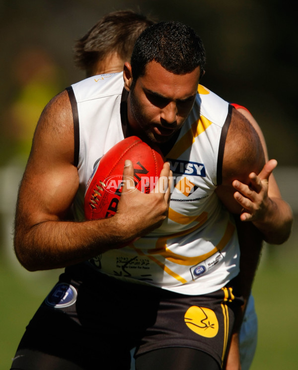AFL 2011 Media - International Cup Peace Team v France - 241348