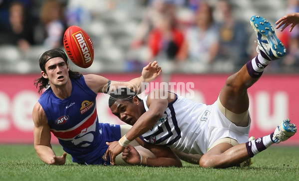 AFL 2011 Rd 24 - Western Bulldogs v Fremantle - 242123