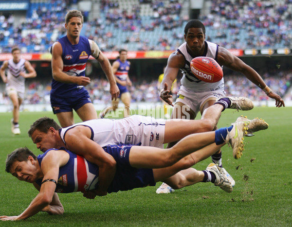 AFL 2011 Rd 24 - Western Bulldogs v Fremantle - 242177