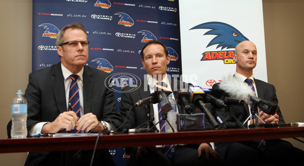 AFL 2011 Media - Adelaide Coach Announcement 200911 - 243655