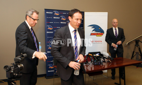 AFL 2011 Media - Adelaide Coach Announcement 200911 - 243649