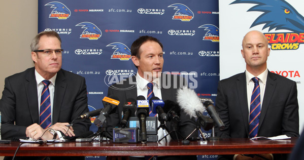 AFL 2011 Media - Adelaide Coach Announcement 200911 - 243646