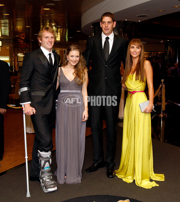 AFL 2011 Media - Brownlow Medal Blue Carpet - 244151