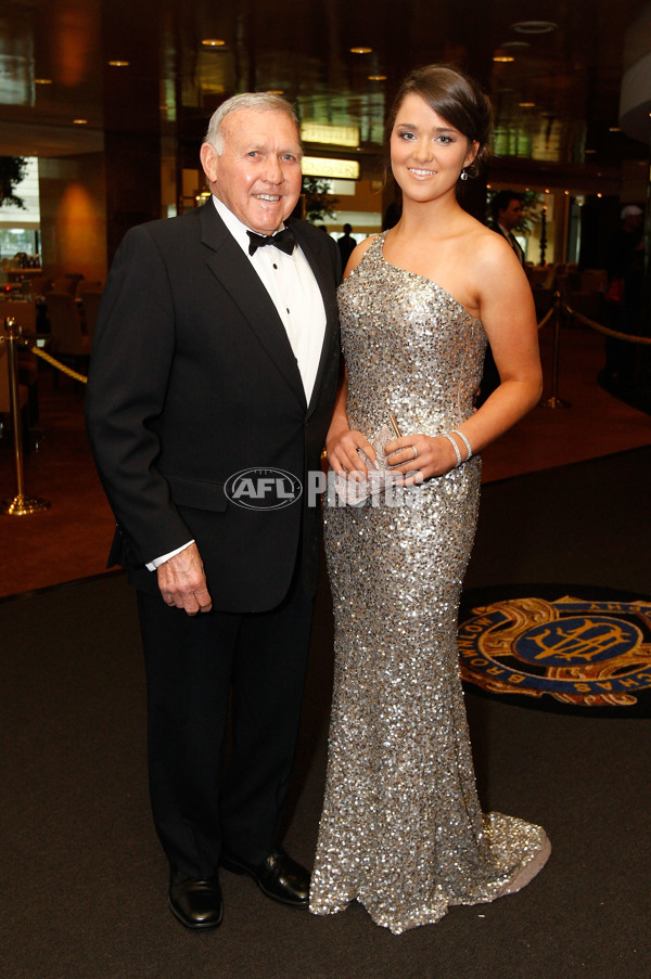 AFL 2011 Media - Brownlow Medal Blue Carpet - 244159