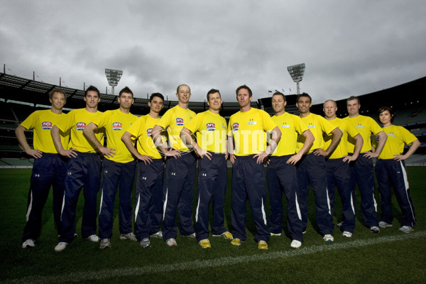 AFL 2011 Media - Grand Final Umpires - 245167