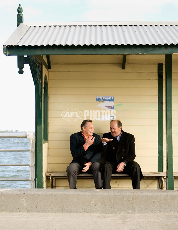 AFL Portraits - Doug Wade and Ron Barassi - 245594