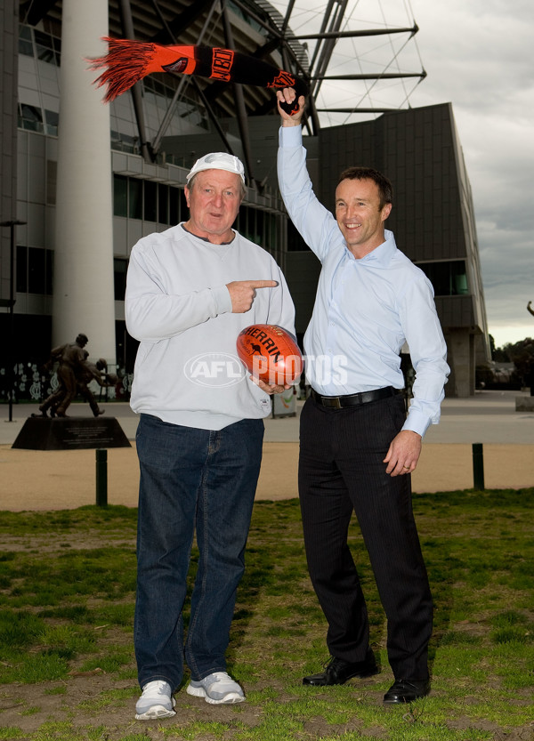 AFL Portraits - Kevin Sheedy and Sean Denham - 245559