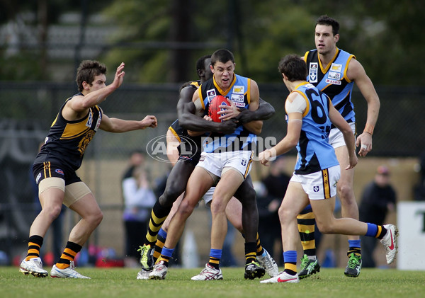 VFL 2012 Rd 12- Werribee Tigers v Sandringam Zebras - 260607