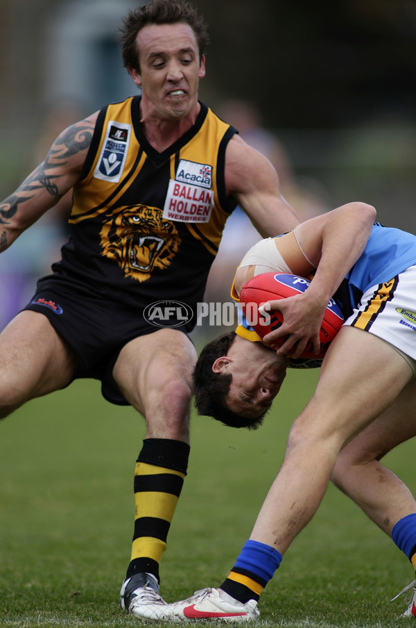 VFL 2012 Rd 12- Werribee Tigers v Sandringam Zebras - 260612