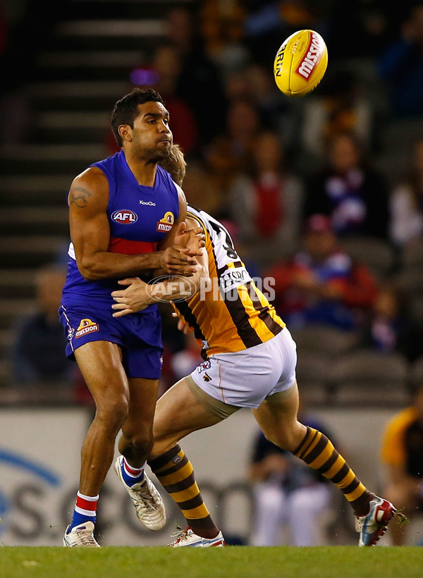 AFL 2012 Rd 16 - Western Bulldogs v Hawthorn - 264260