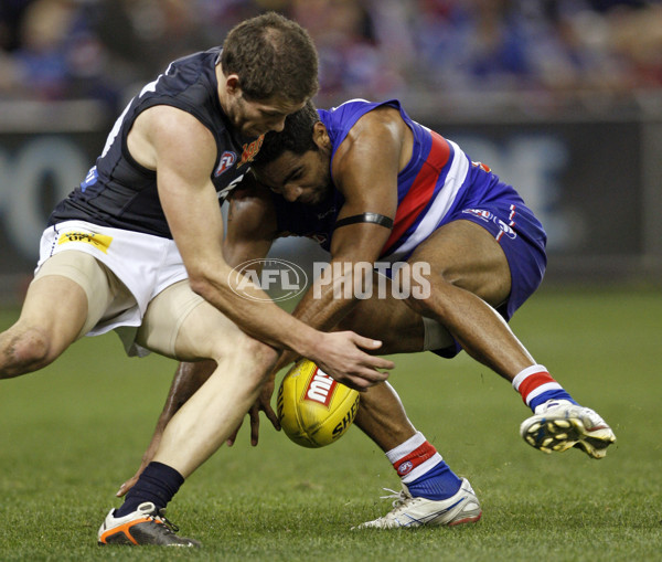 AFL 2012 Rd 17 - Western Bulldogs v Carlton - 264658