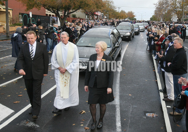 AFL 2011 Media - Bob Davis Funeral Service - 231484