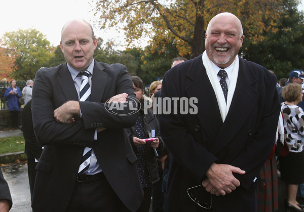 AFL 2011 Media - Bob Davis Funeral Service - 231486