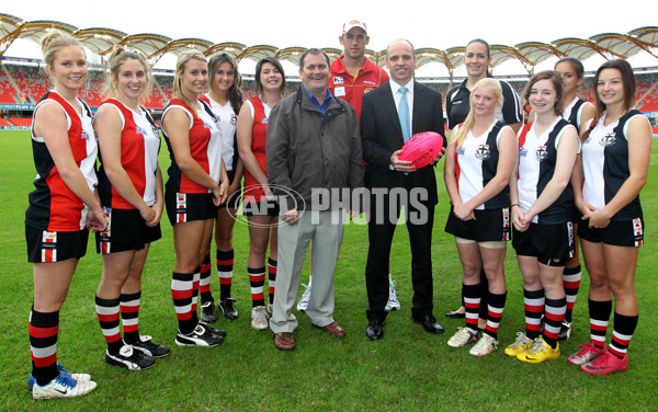 AFL 2011 Media - Carrara Saints Announcement - 233079