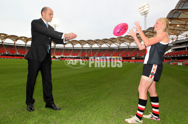 AFL 2011 Media - Carrara Saints Announcement - 233086