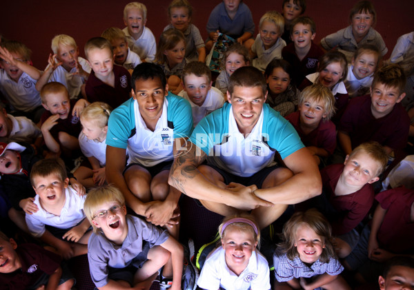 AFL 2010 Media - Port Adelaide Community Camp 010210 - 197866