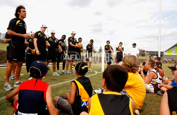 AFL 2010 Media - Richmond Community Camp 020210 - 197888