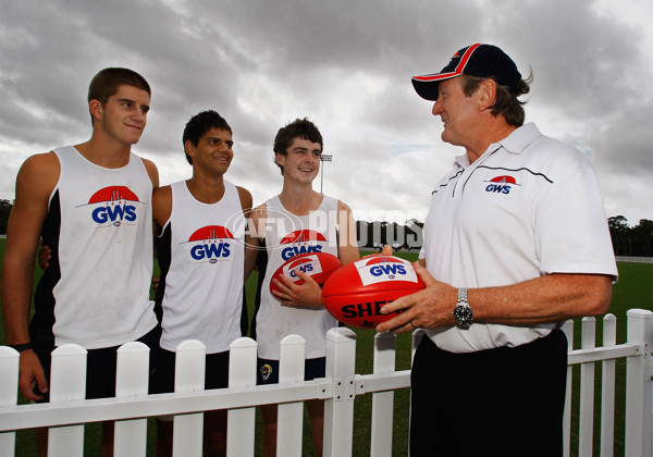 AFL 2010 Media - GWS Training 040210 - 197995