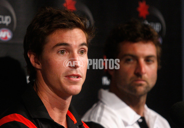 AFL 2010 Media - NAB Cup Media Conference St Kilda v Collingwod - 198691