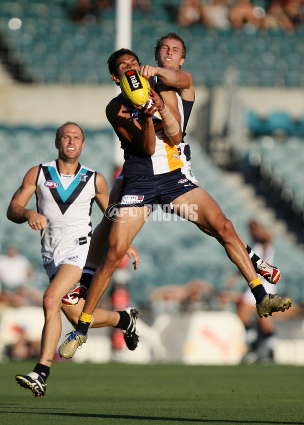 AFL 2010 NAB Cup Rd 02 - West Coast v Port Adelaide - 199363