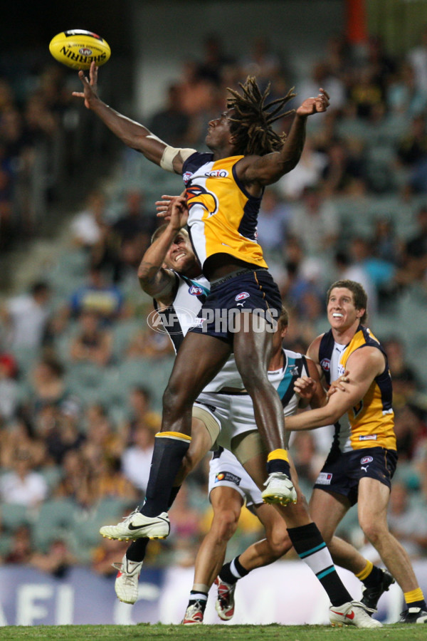 AFL 2010 NAB Cup Rd 02 - West Coast v Port Adelaide - 199468