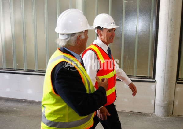 AFL 2010 Media - Skilled Stadium Redevelopment Tour - 200477