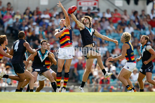 AFL 2010 NAB Cup Rd 01 - Adelaide v Port Adelaide - 200663