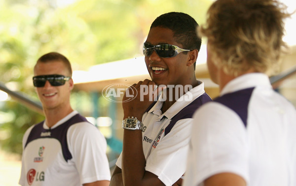 AFL 2009 Media -  Fremantle Community Camp 050209 - 173936